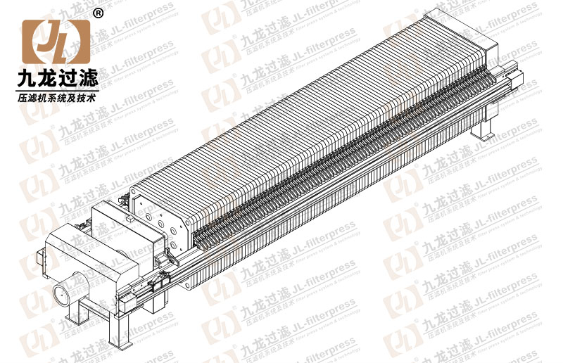 XG1250隔膜（12bar）拉板压滤机