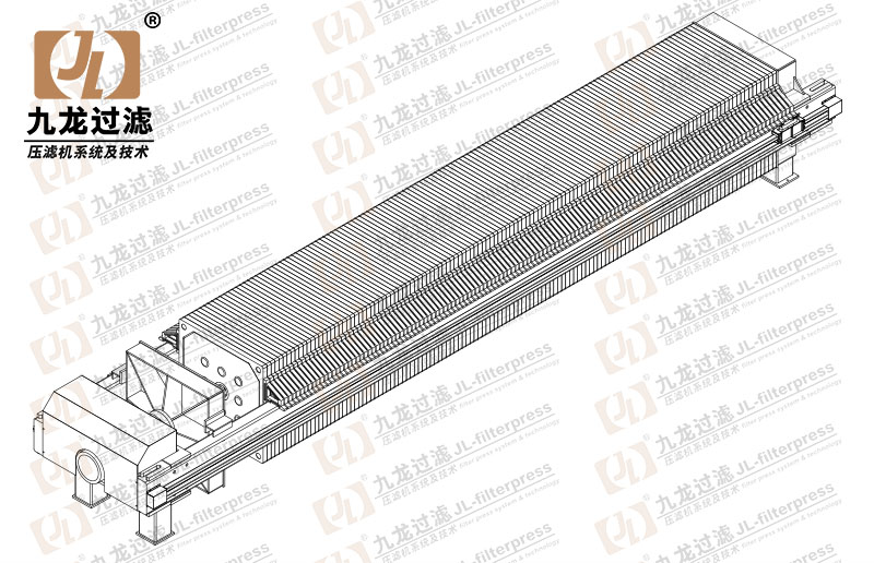 XG1500隔膜（12bar）拉板压滤机