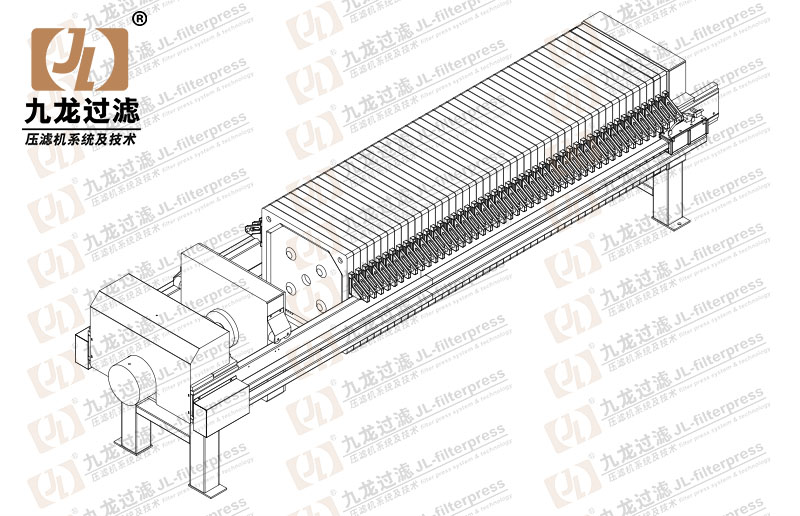 XG800隔膜（16bar）拉板压滤机