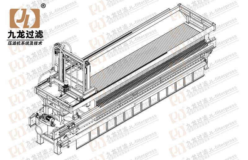 XG1250隔膜（16bar）自动清洗压滤机