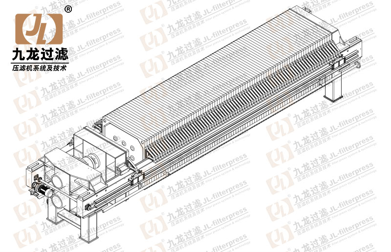 XG1500隔膜（16bar）拉板压滤机