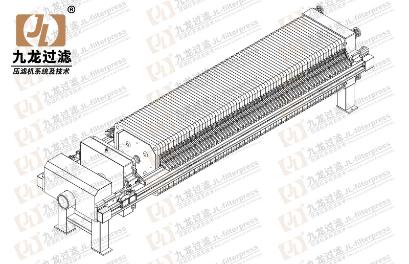 X1000厢式拉板压滤机